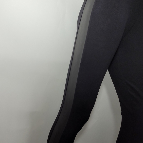 J Crew Leather Inset Pants - Picture 3 of 4